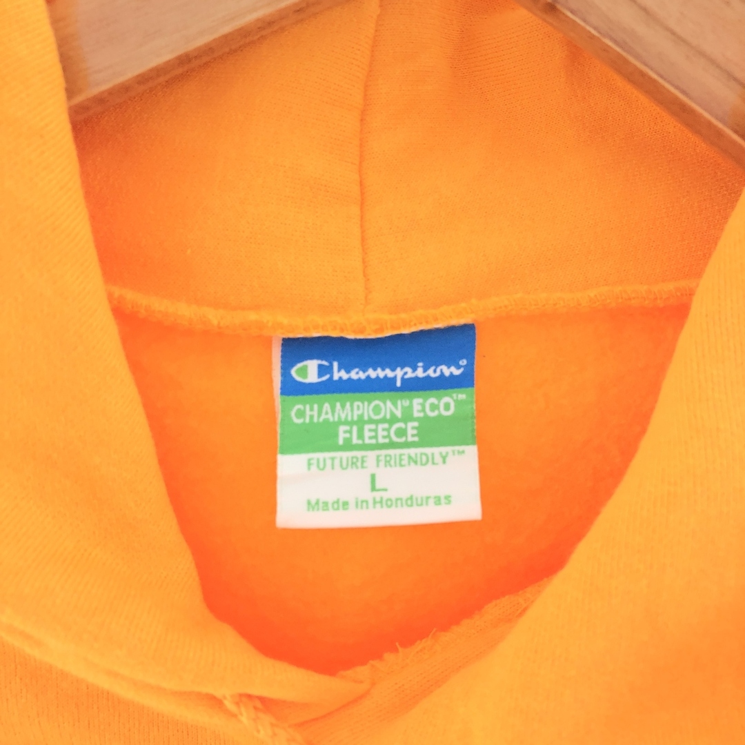 Champion(チャンピオン)の古着 チャンピオン Champion ECO FLEECE カレッジ スウェットプルオーバーパーカー メンズXL /taa001598 メンズのトップス(スウェット)の商品写真