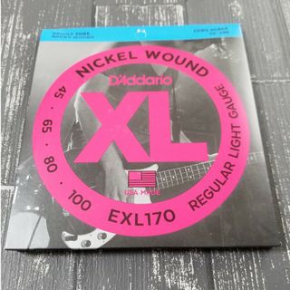 新品　D'Addario ダダリオ ベース弦 ニッケル EXL170(弦)