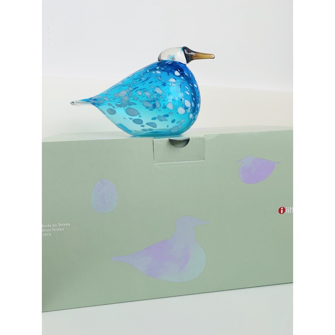 iittala - Blue Finch ブルーフィンチ 新品 箱付き 北米限定 在庫最後