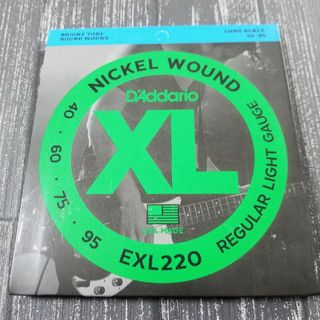 新品　D'Addario ダダリオ ベース弦 ニッケル  EXL220(弦)