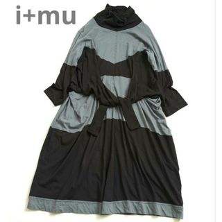 センソユニコ イム i+mu 個性的 デザイン ロングワンピース 大きい センソユニコ イム i+mu 個性的 デザイン ロングワンピース 大きい