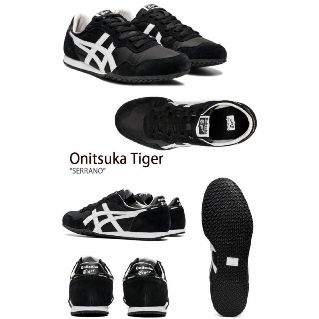 Onitsuka Tiger(オニツカタイガー)の【送料無料】Onitsuka Tiger SERRANO 1183B400 黒 レディースの靴/シューズ(スニーカー)の商品写真