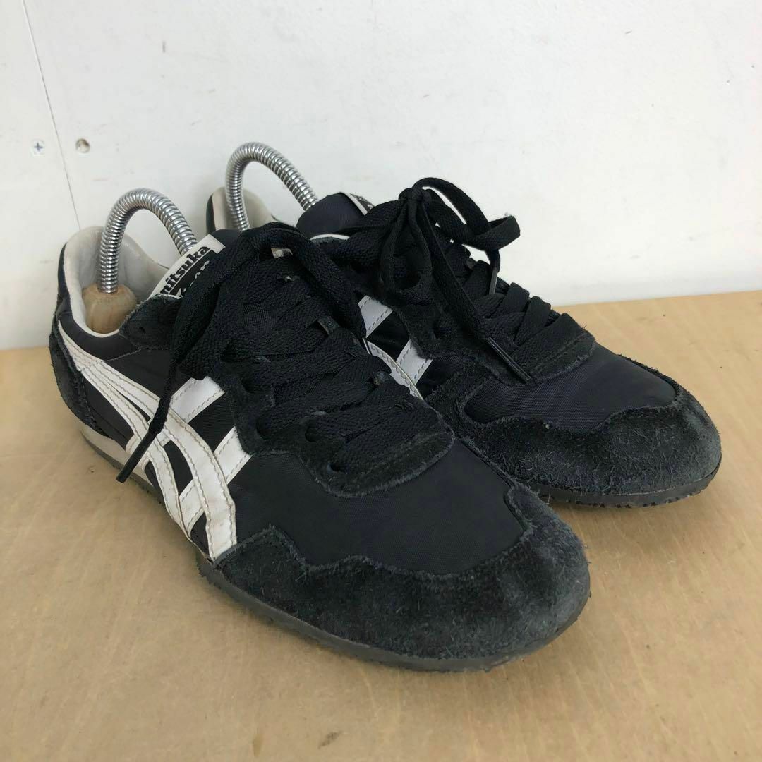 Onitsuka Tiger(オニツカタイガー)の【送料無料】Onitsuka Tiger SERRANO 1183B400 黒 レディースの靴/シューズ(スニーカー)の商品写真