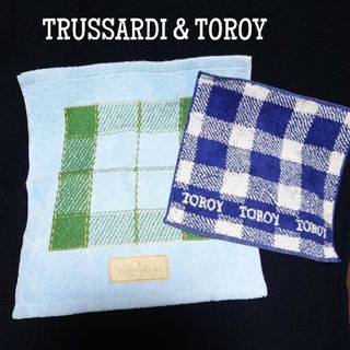 トラサルディ(Trussardi)のトラサルディ&トロイ☆タオルセット(タオル/バス用品)