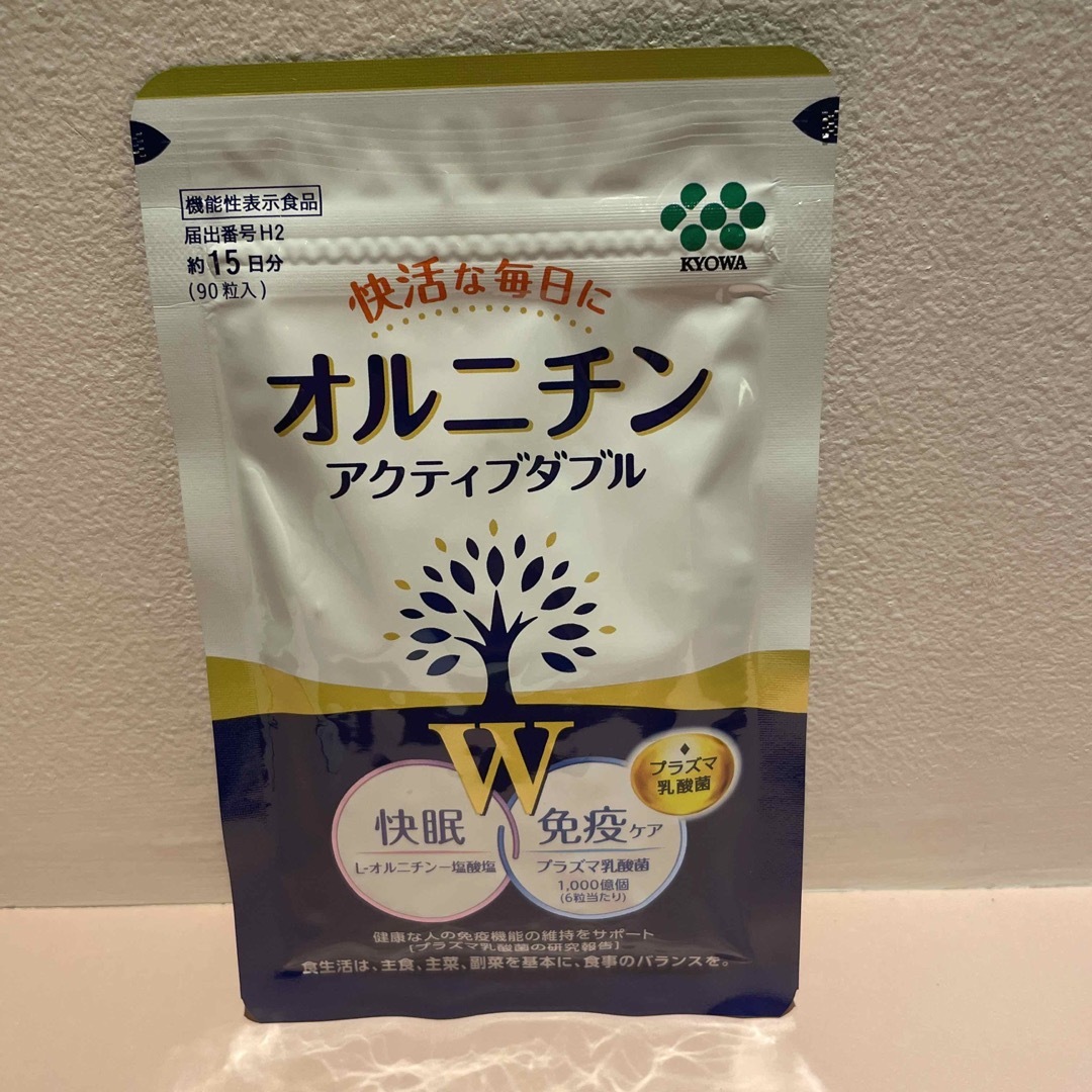 キリン オルニチンアクティブダブル 90粒 新品未開封 食品/飲料/酒の健康食品(その他)の商品写真