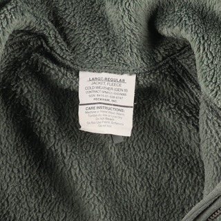 古着 10年納品 米軍実品 JACKET FLEECE COLD WEATHER(GEN 3 ...