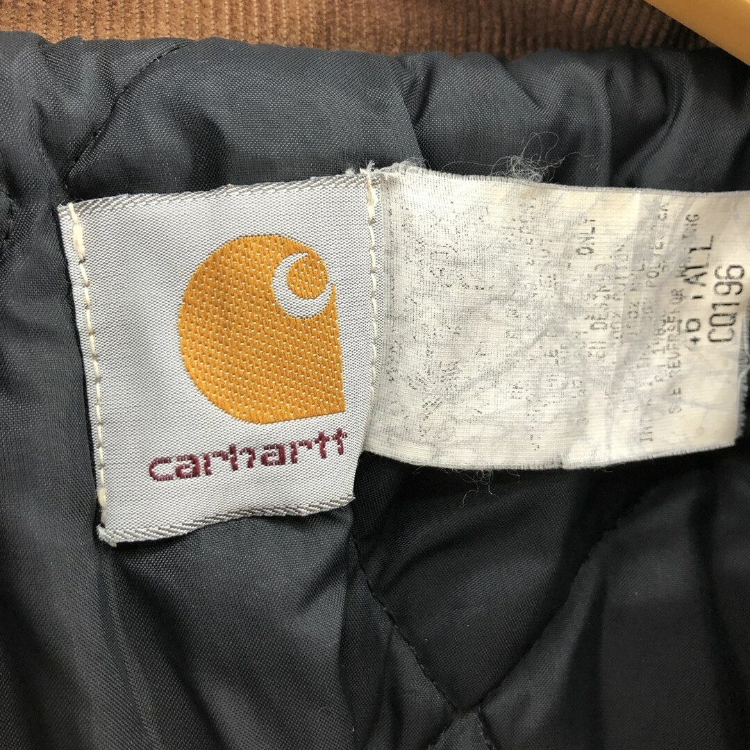 carhartt(カーハート)の古着 80年代 カーハート Carhartt トラディショナルコート ダック地ワークジャケット USA製 メンズXL ヴィンテージ /eaa376049 メンズのジャケット/アウター(その他)の商品写真