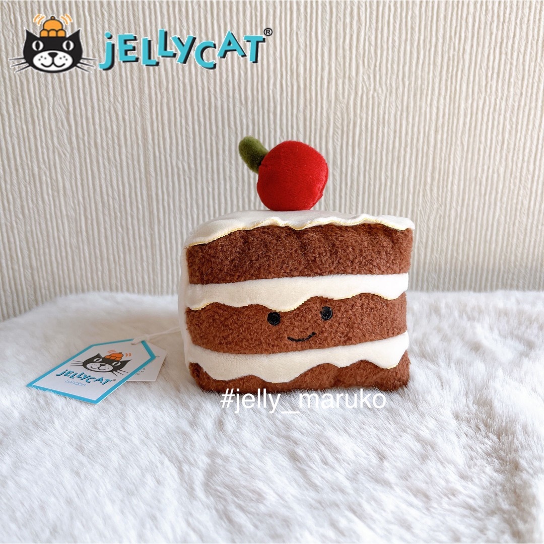 【新品】ジェリーキャット チョコレートケーキ ぬいぐるみjellycat