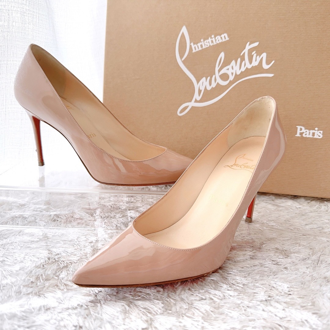 Christian Louboutin(クリスチャンルブタン)のクリスチャンルブタン　定番　ハイヒール　パンプス　サンダル　ポイントトゥ　美品 レディースの靴/シューズ(ハイヒール/パンプス)の商品写真