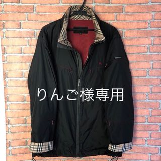 バーバリーブラックレーベル(BURBERRY BLACK LABEL)のバーバリー　ノバチェック　　　　　　　　　　　　　フードイン　ナイロンジャケット(ナイロンジャケット)