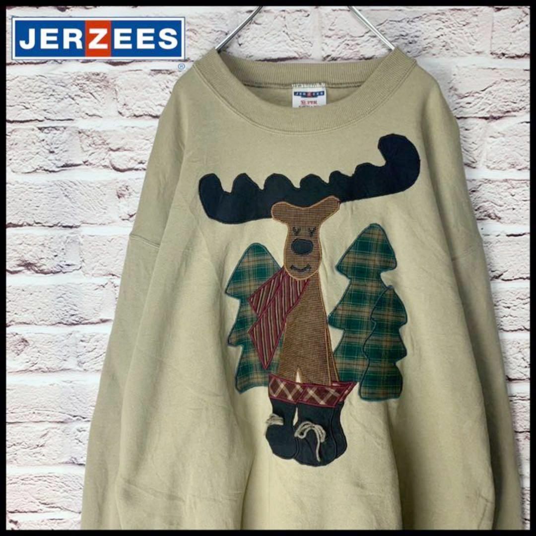 【US】JERZEES　トレーナー　スウェット　メンズ　レディース【L】