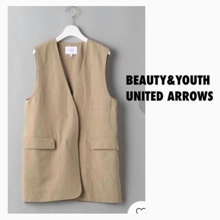 BEAUTY&YOUTH UNITED ARROWS   アゼVネックニットベスト