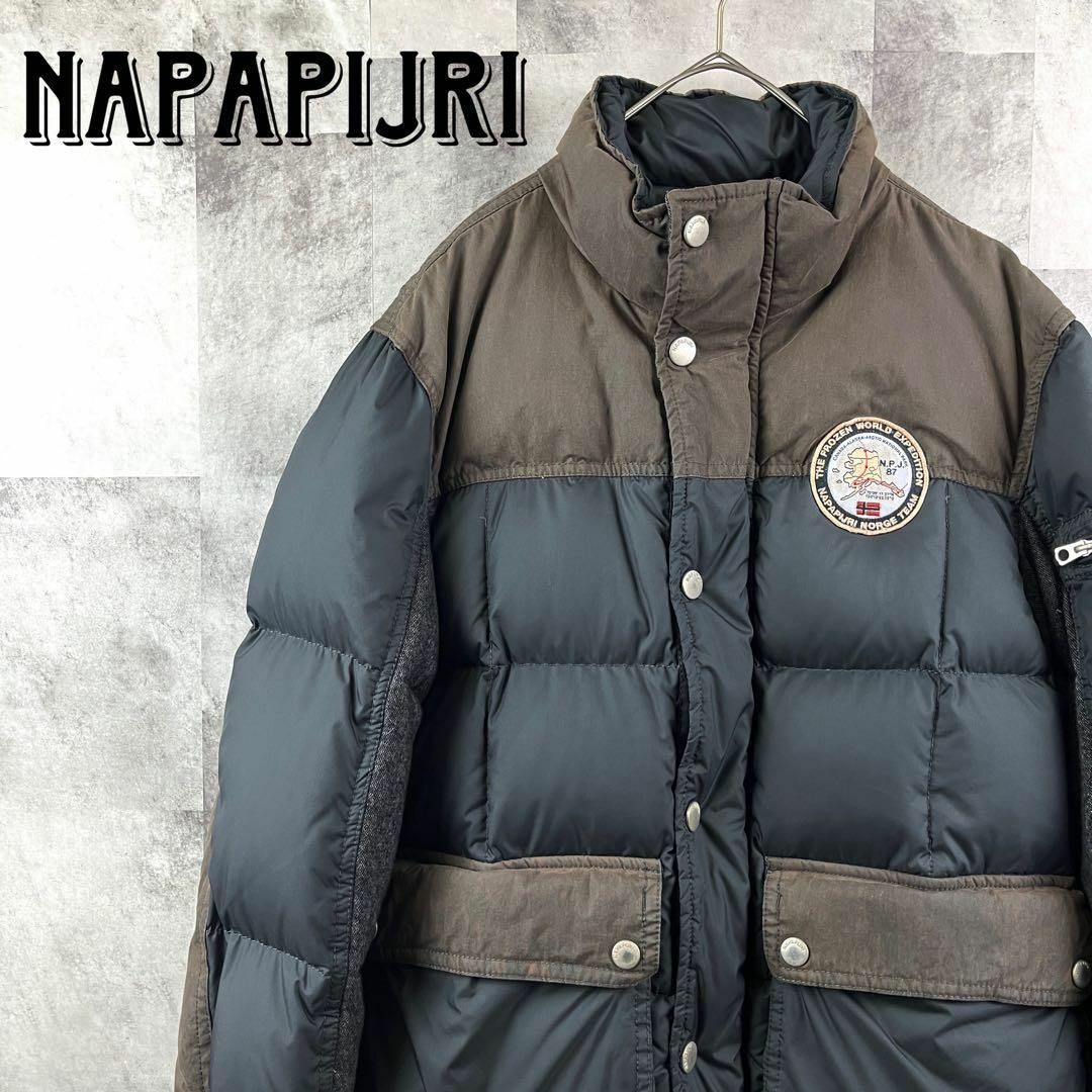 napapijri geographic ダウンジャケット アウター コート