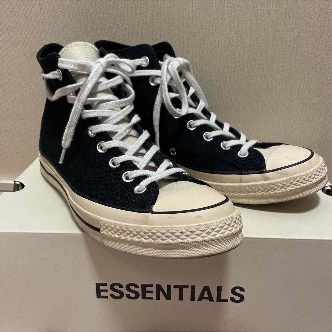 FOG ESSENTIALS converse CHUCK70 HI BLACK