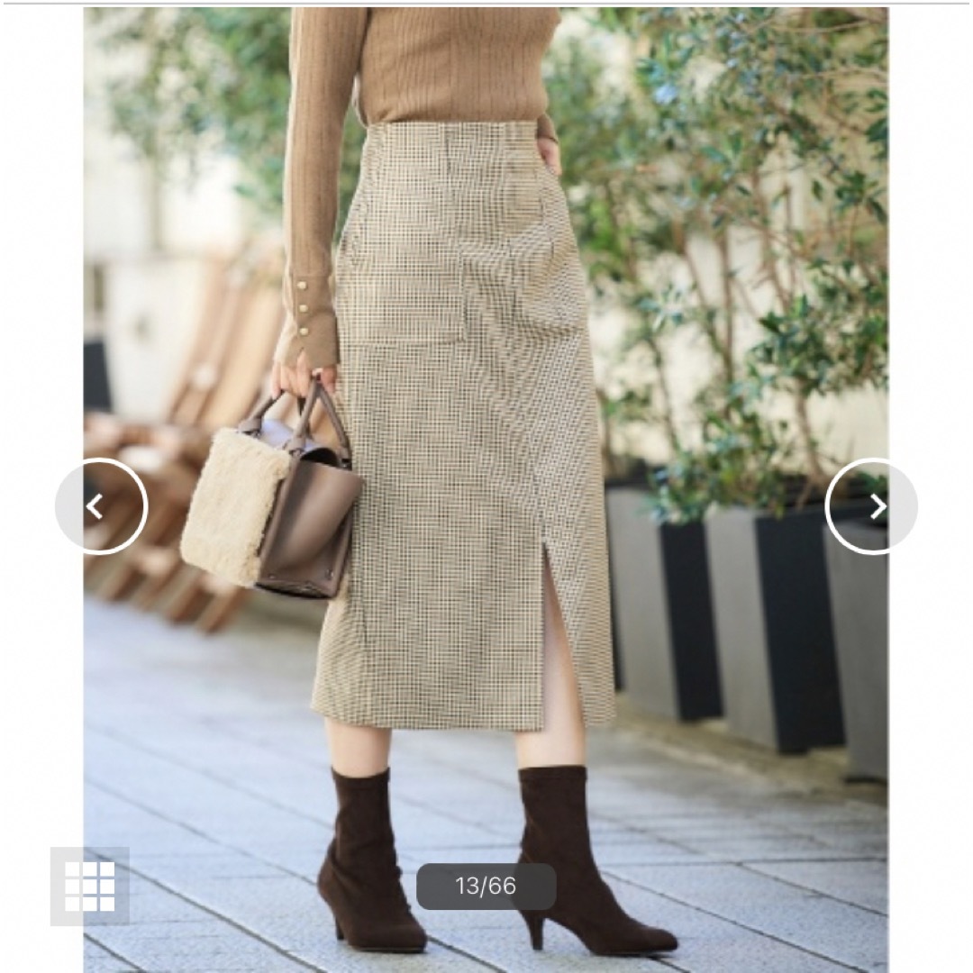 le.coeur blanc(ルクールブラン)のスカート レディースのスカート(ロングスカート)の商品写真
