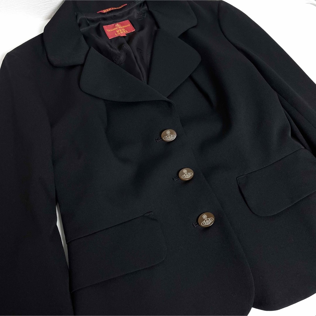 Vivienne Westwood ウール テーラードジャケット　3 L 黒 5