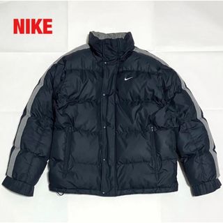 NIKE　OLD　バイカラー　ダウンジャケット　ダウン60％　フェザー40％