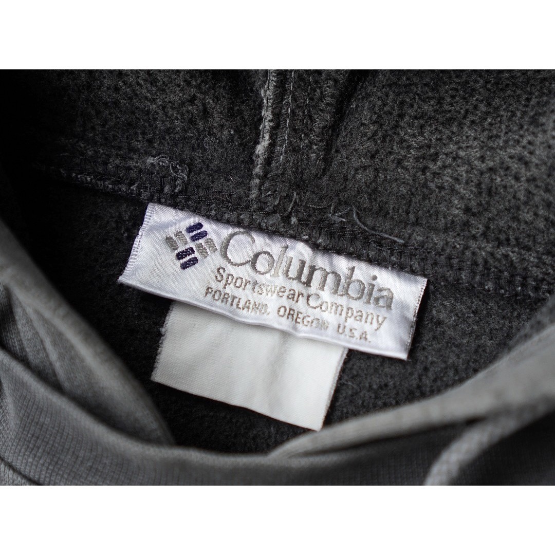 Columbia(コロンビア)の90s 古着 Columbia リブライン ボロスウェット パーカー メンズのトップス(パーカー)の商品写真