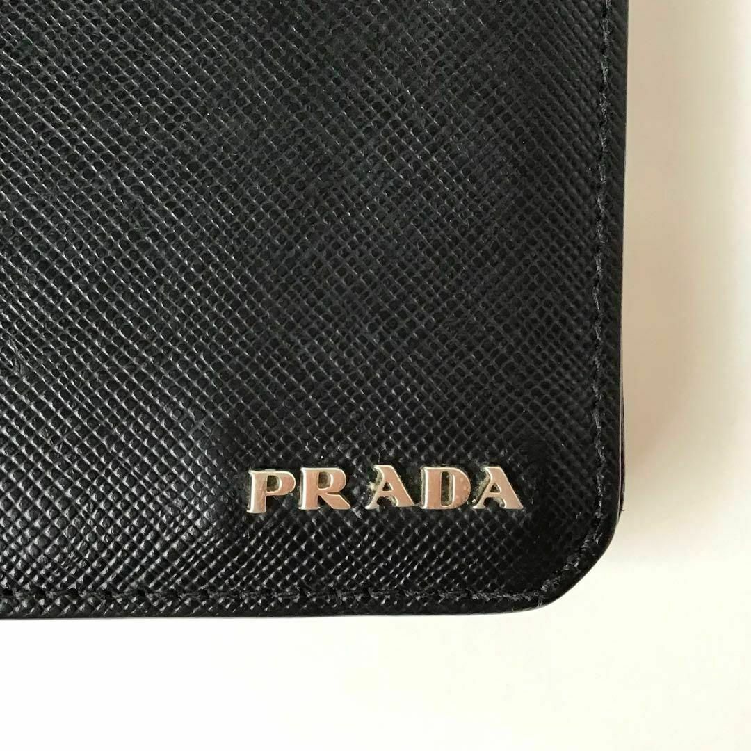 PRADA - 【人気・定番】 プラダ サフィアーノコーナー 長財布 メンズ