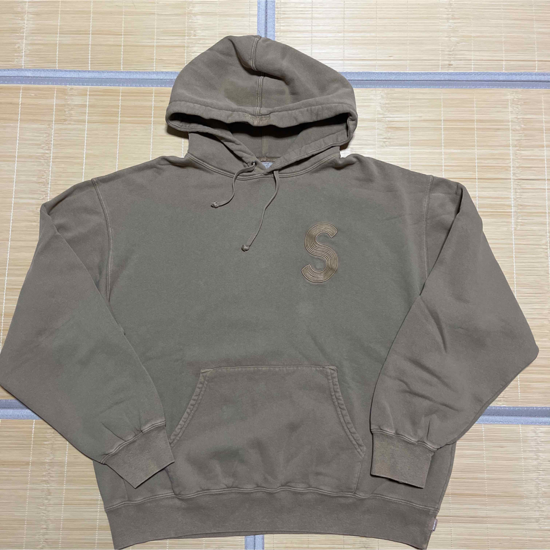 Supreme Overdyed Logo Hooded sweatshirtメンズ