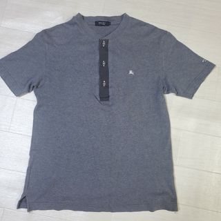 バーバリーブラックレーベル(BURBERRY BLACK LABEL)のBURBERRYブラックレーベル　グレー　Tシャツ　サイズ2(Tシャツ(半袖/袖なし))