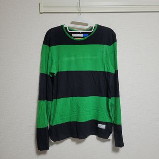 オリジナルス(Originals（adidas）)のadidasオリジナル　ボーダーロンT(Tシャツ/カットソー(七分/長袖))