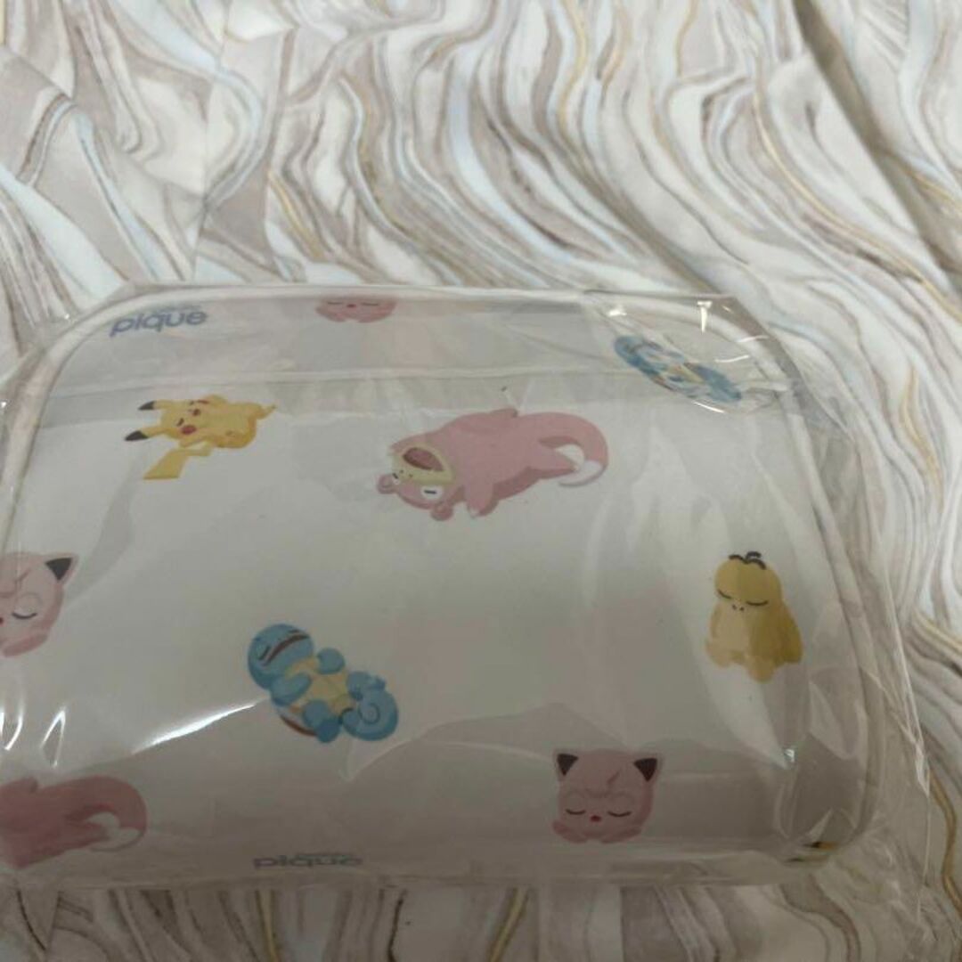 ジェラピケ/ポケモンスリープ/sleep柄ポーチM L2点セット/新品-