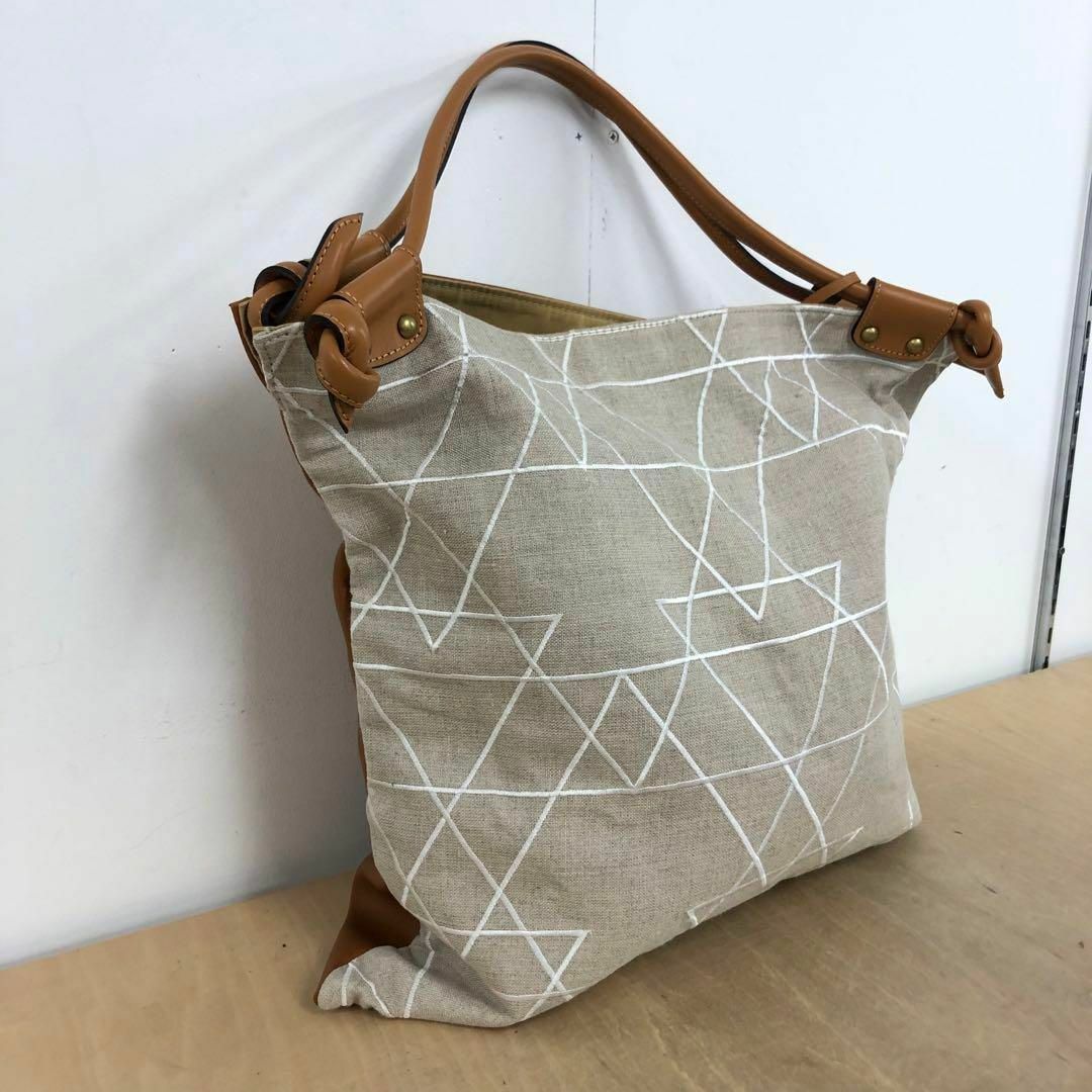 【送料無料】TREASURE TOPKAPIインド刺繍A4トートバッグ レザー