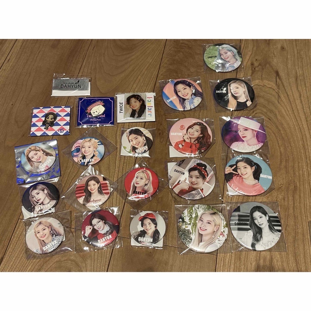 twice ダヒョン 缶バッチセットTWICE