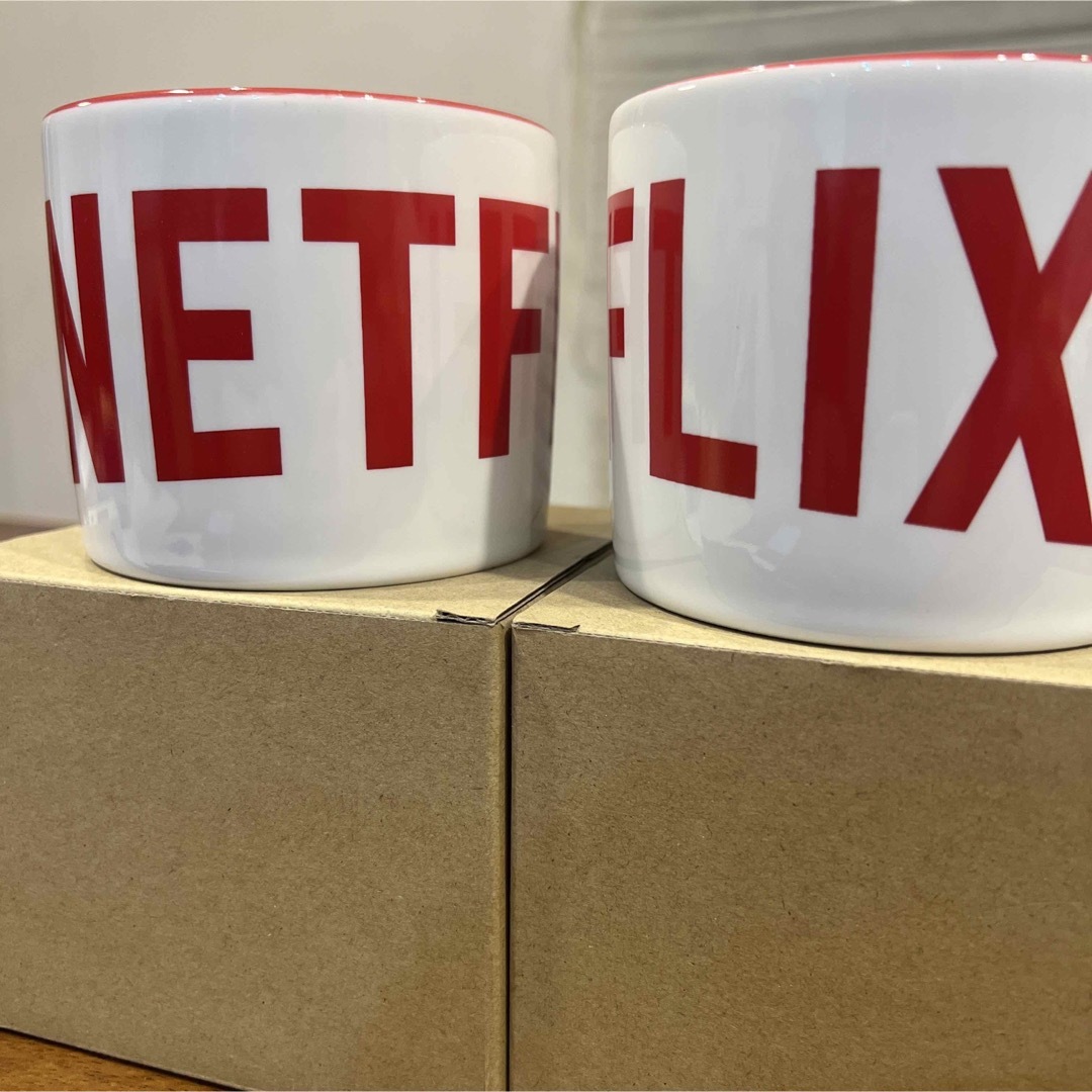 【新品未使用】非売品Netflix ネットフリックス　ペアマグカップ | フリマアプリ ラクマ