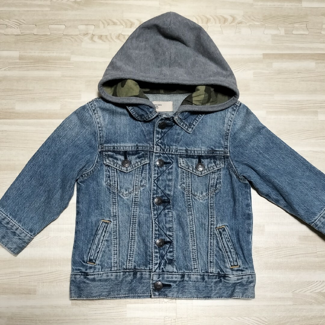 babyGAP(ベビーギャップ)のgap jeans　baby gap　Gジャン　デニムジャケット　アウター キッズ/ベビー/マタニティのキッズ服男の子用(90cm~)(ジャケット/上着)の商品写真