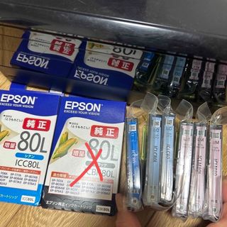 エプソン(EPSON)のEPSON インクカートリッジ ICBK80L(その他)