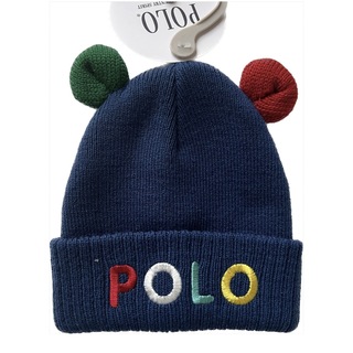 ポロ(POLO（RALPH LAUREN）)のpolo baby 赤ちゃん用ニット帽(帽子)
