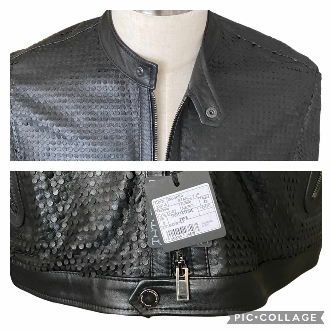 TAGLIATORE - 【新品未使用】タグつき TAGLIATORE レザー TAGLIATORE - 【新品未使用】タグつき TAGLIATORE レザー
