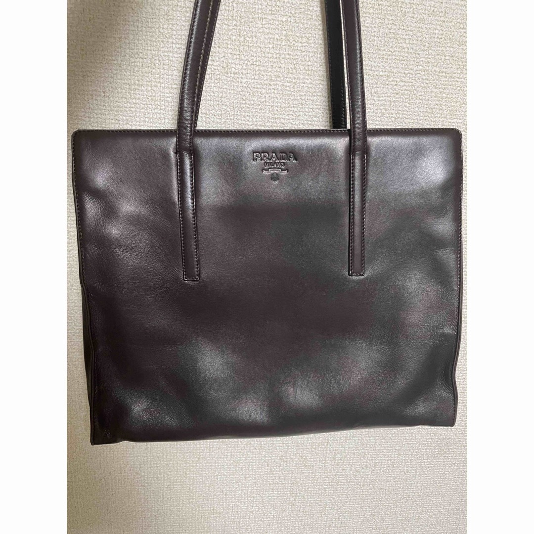 prada プラダ レザー トートバッグ31cm縦