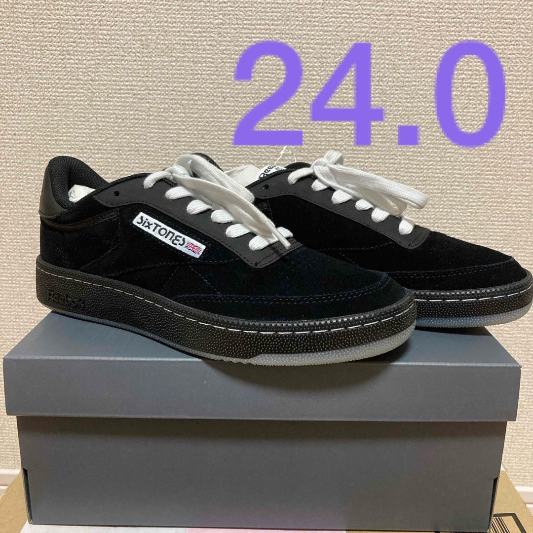 SixTONES × Reebok Club C85 Vintage Black