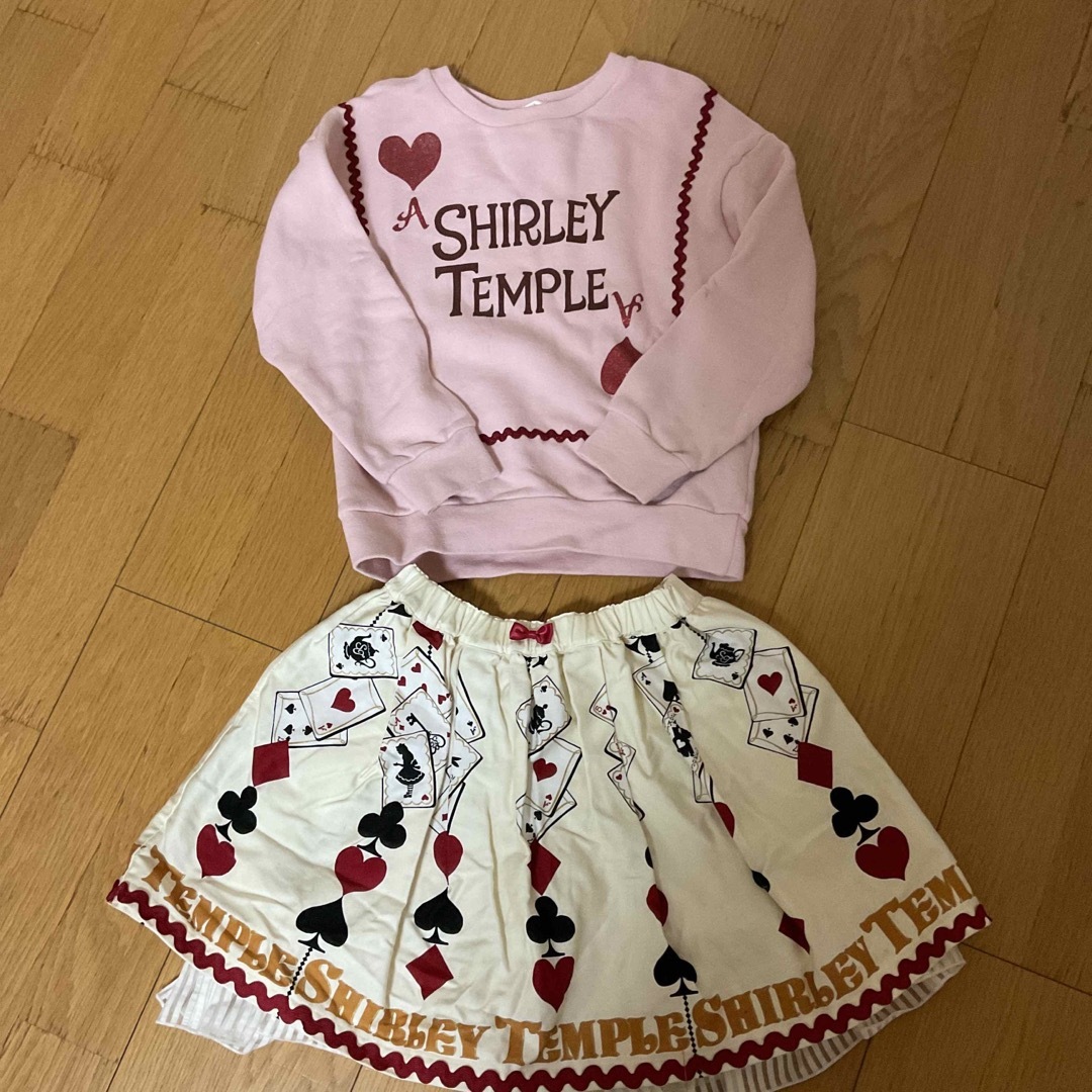 Shirley Temple(シャーリーテンプル)のシャーリーテンプル　トランプセット　120 キッズ/ベビー/マタニティのキッズ服女の子用(90cm~)(Tシャツ/カットソー)の商品写真