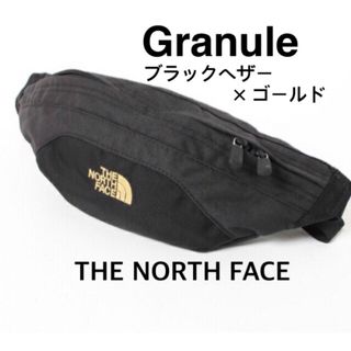 ザノースフェイス(THE NORTH FACE)のブラック×ゴールド★ノースフェイス ★グラニュール ウエストポーチ(ボディーバッグ)