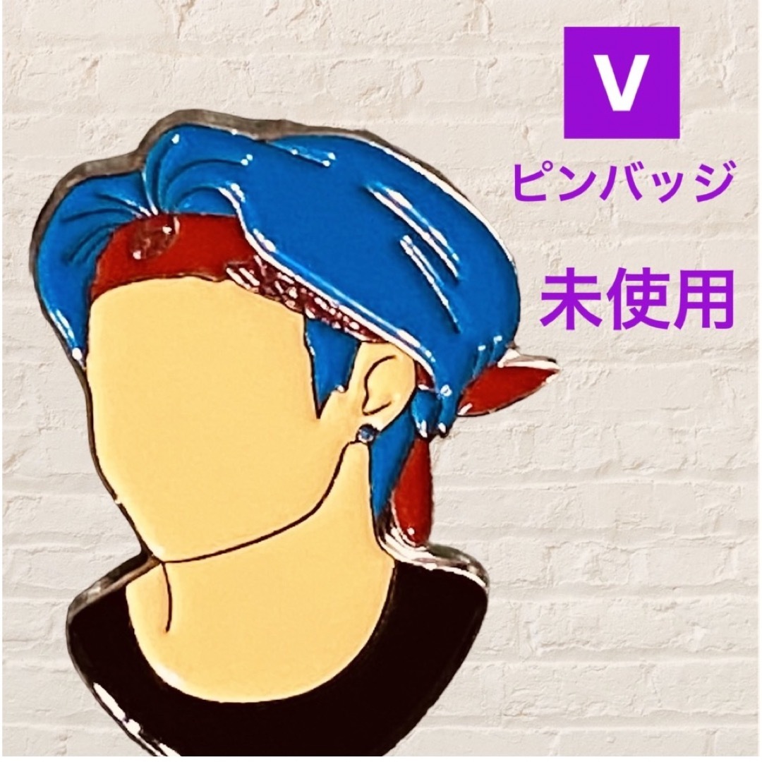 V テテ テヒョン ブローチ バッジ 顔 Face