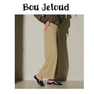 ブージュルード(Bou Jeloud)の新品◾️ブージュルード◾️とろみセミワイドパンツ(カジュアルパンツ)