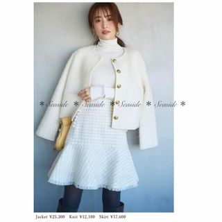 新品♡22AW アプワイザーリッシェ　ジャケット　完売品　美人百花　オフィス