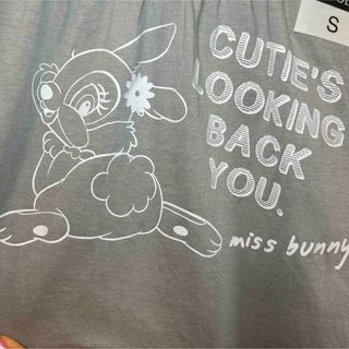 ディズニー(Disney)のディズニーストア　ミスバニー　グレー　半袖　Tシャツ(Tシャツ(半袖/袖なし))