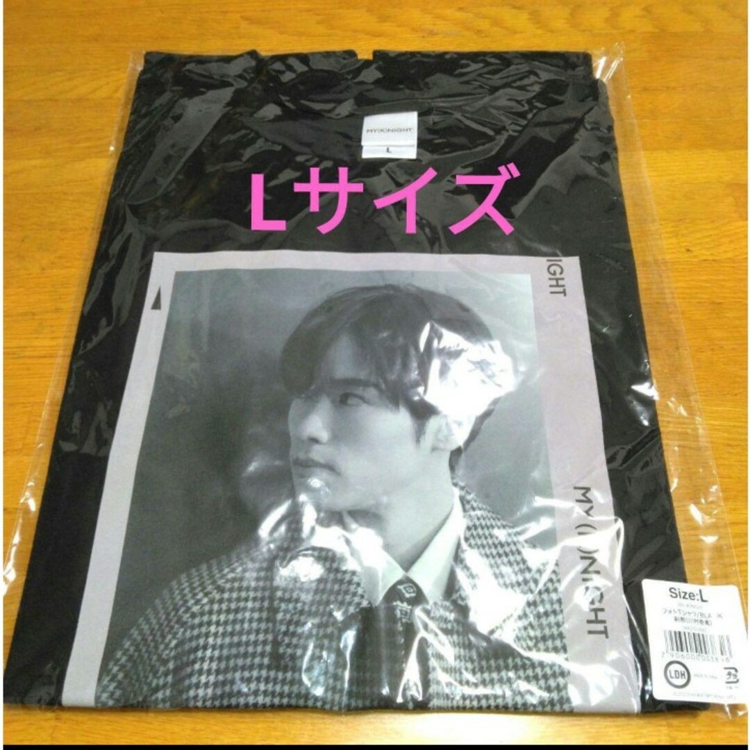 THE RAMPAGE(ザランページ)のMY (K)NIGHT マイナイト フォトTシャツ 刹那 川村壱馬 Lサ エンタメ/ホビーのタレントグッズ(ミュージシャン)の商品写真