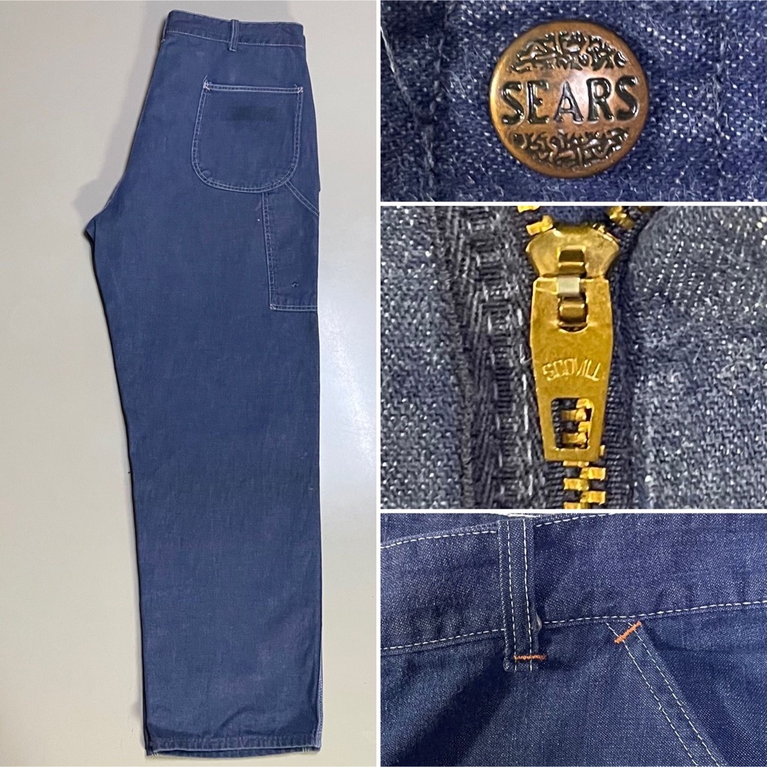 1970-80s Sears デニムペインターパンツ Size 38の+appracticar.es