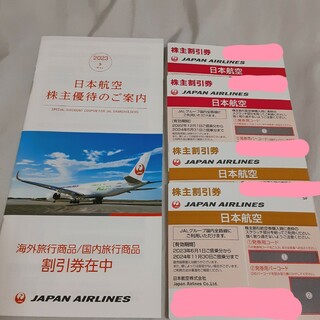 日本航空　株主優待券(航空券)