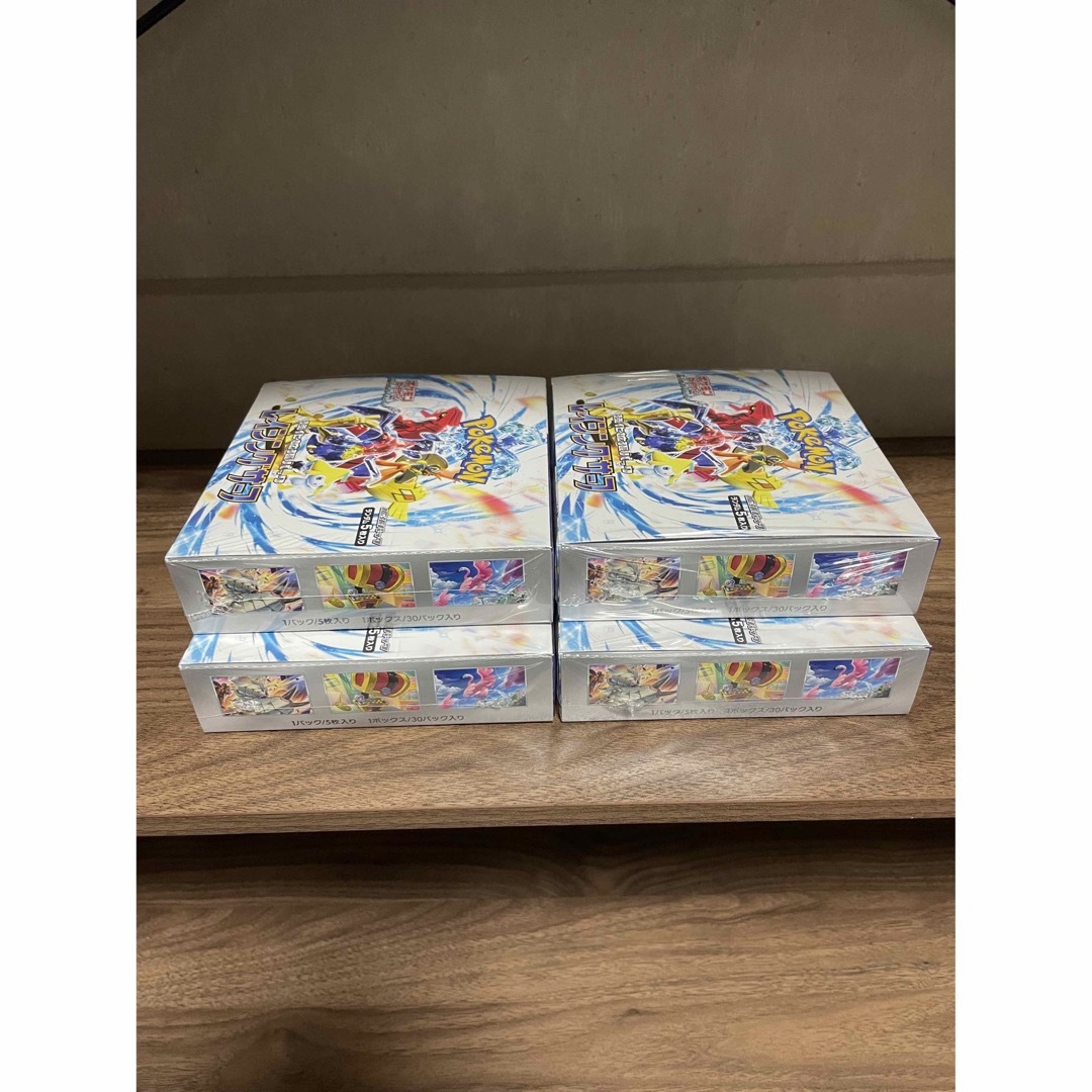 ポケモンカードゲーム　レイジングサーフ　シュリンクつき　4BOX　新品　未開封 2