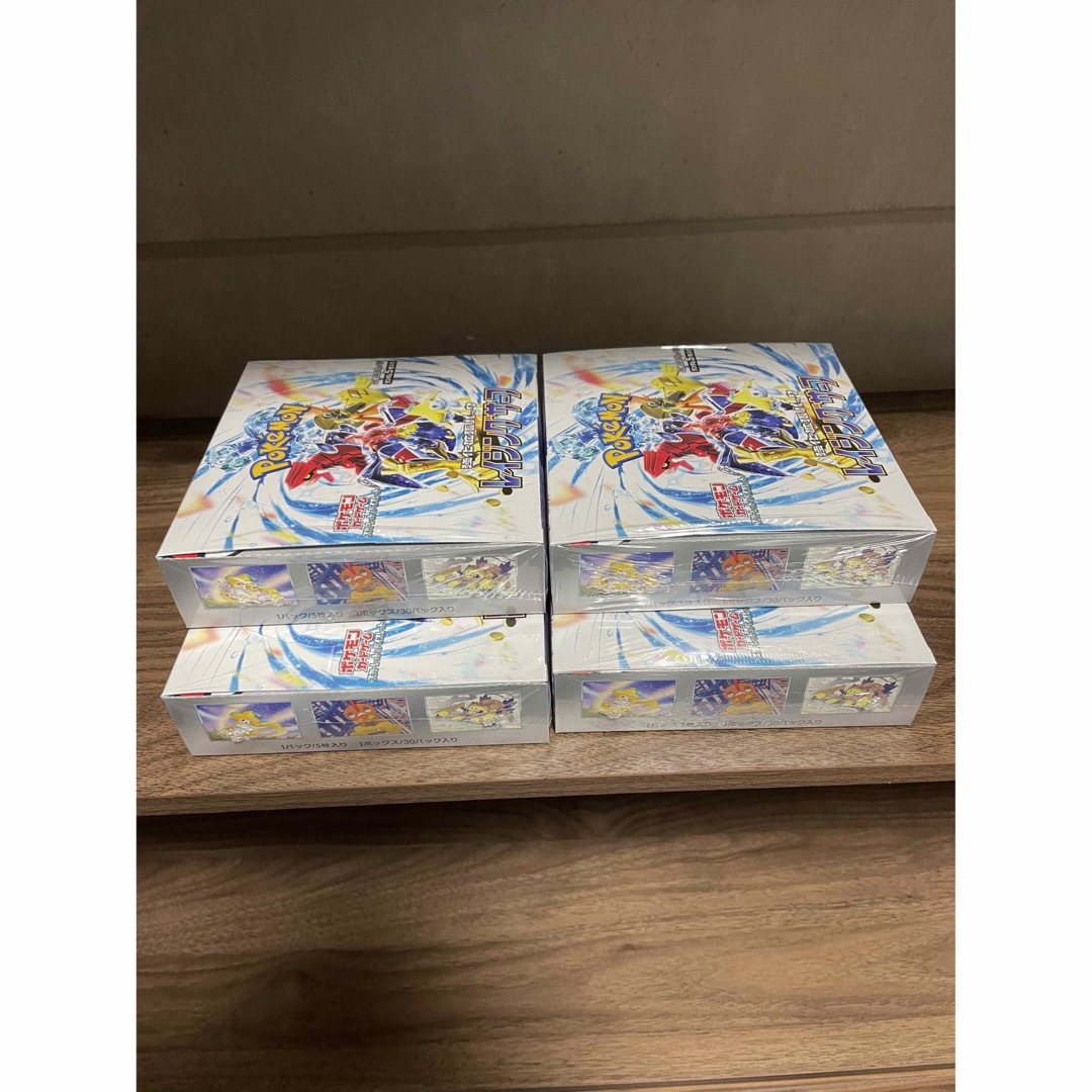 ポケモンカードゲーム　レイジングサーフ　シュリンクつき　4BOX　新品　未開封 3