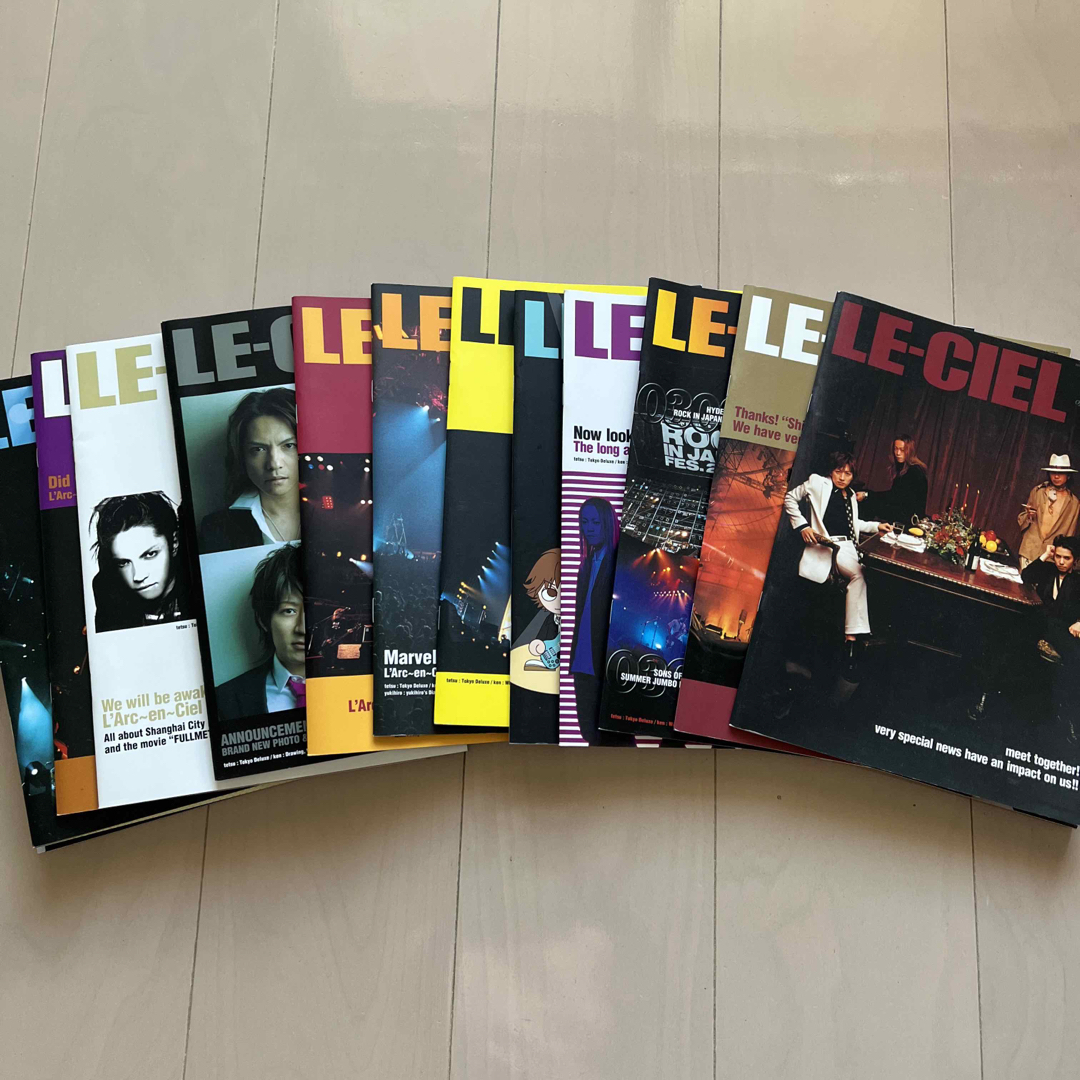 L'Arc〜en〜Ciel ファンクラブ会報誌