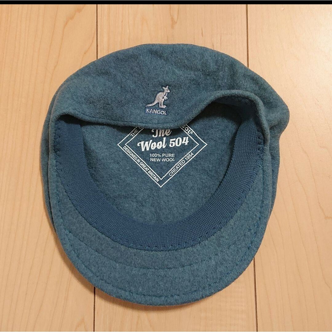 KANGOL(カンゴール)のL 新品 KANGOL WOOL 504 0258BC ハンチングキャップ 藍色 メンズの帽子(ハンチング/ベレー帽)の商品写真