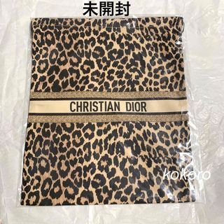 Dior 非売品　レオパード柄　巾着　香水2ml2本